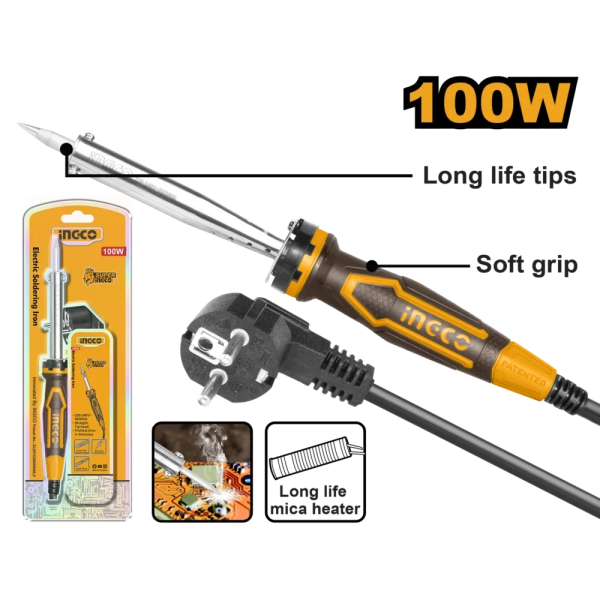 Паяльник 100W INGCO SI00108 Паяльник 100W INGCO SI00108