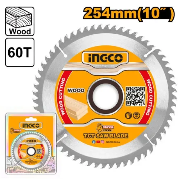 Диск по дереву 254х30мм 80T INGCO TSB325428 Диск по дереву 254х30мм 80T INGCO TSB325428