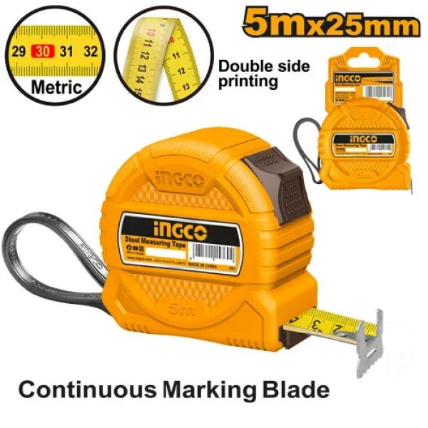 Рулетка 5м INGCO HSMT39525-1