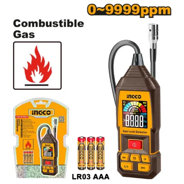 Цифровой индикатор газов INDUSTRIAL INGCO HETGA031 Цифровой индикатор газов INDUSTRIAL INGCO HETGA031