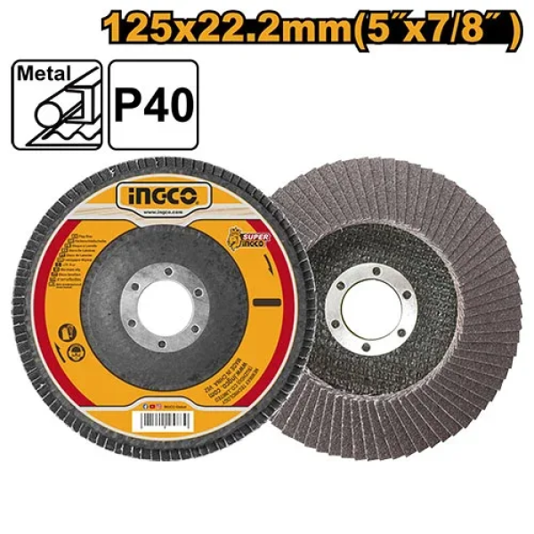 Диск по металлу 125*22.2 INGCO FD12540
