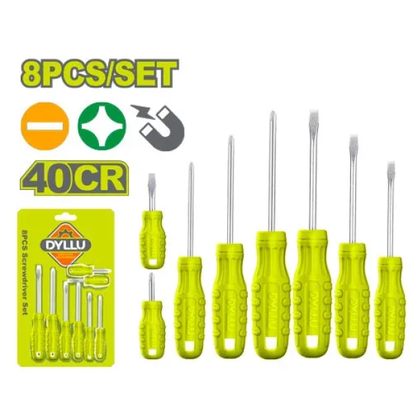 Set surubelnita 8buc DYLLU DTSS2408 Set surubelnita 8buc DYLLU DTSS2408