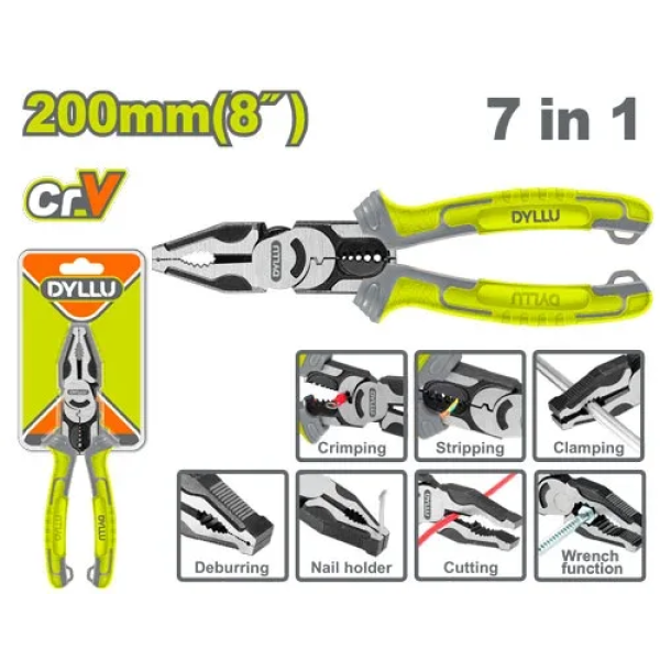 Cleste combinat 7in1 200 mm DYLLU DTPL1778