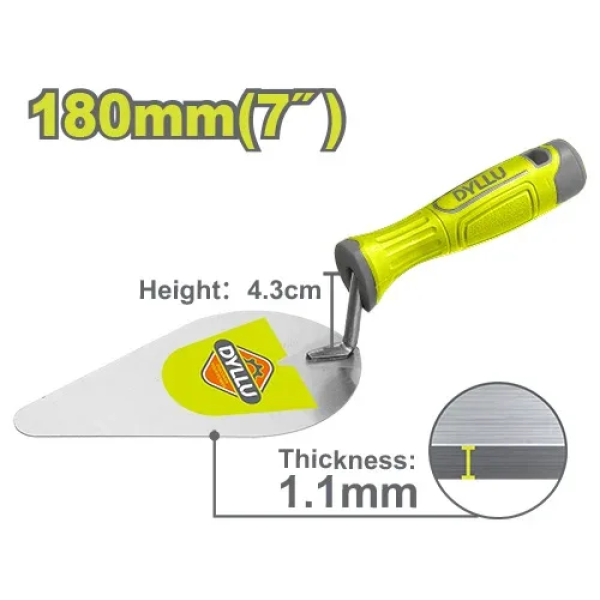 Mistrie inox 180mm DYLLU DTBT8307