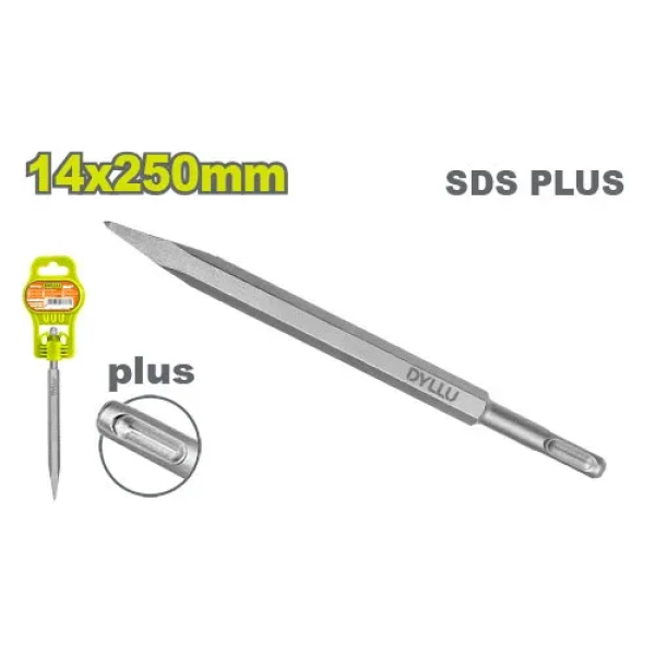 Daltă ascuțită SDS Plus 14x250mm DYLLU DTGZ1201