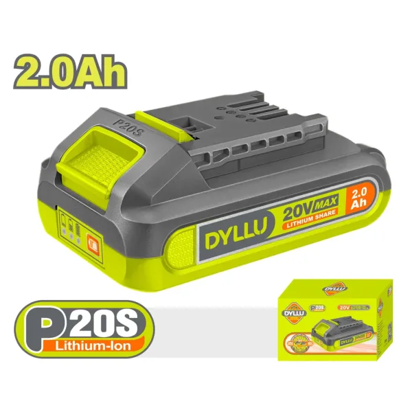 Аккумулятор для электроинструментов 20.0В 2.0Aч DYLLU DTLBP520
