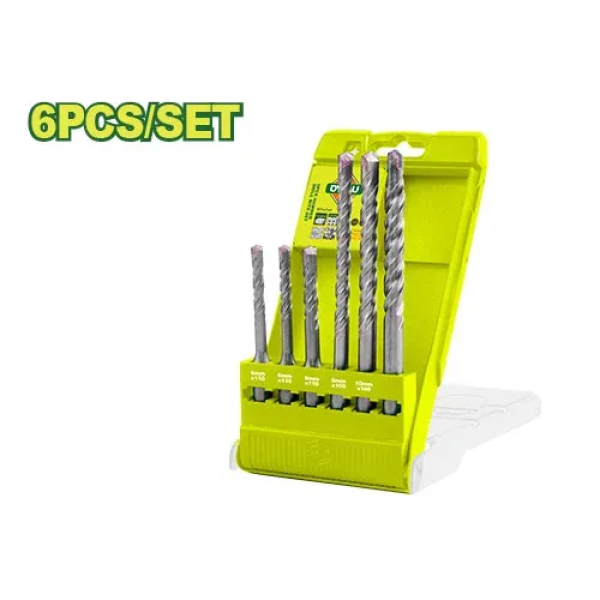 Набор сверл SDS-Plus 6шт. DYLLU DTHD6B06 Набор сверл SDS-Plus 6шт. DYLLU DTHD6B06