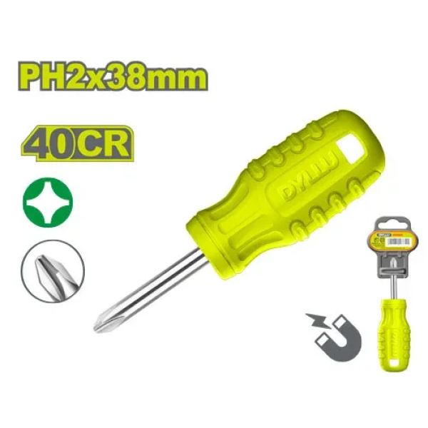 Surubelniță cruce PH2*38mm DYLLU DTSD4921 Surubelniță cruce PH2*38mm DYLLU DTSD4921