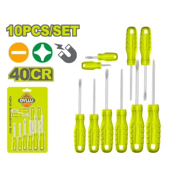 Set surubelniță 10buc DYLLU DTSS2410