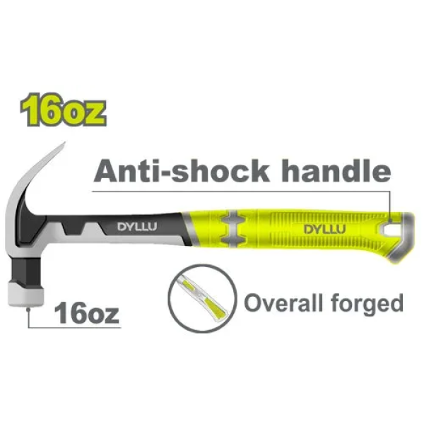 Ciocan cu gheare 450g DYLLU DTHM8316