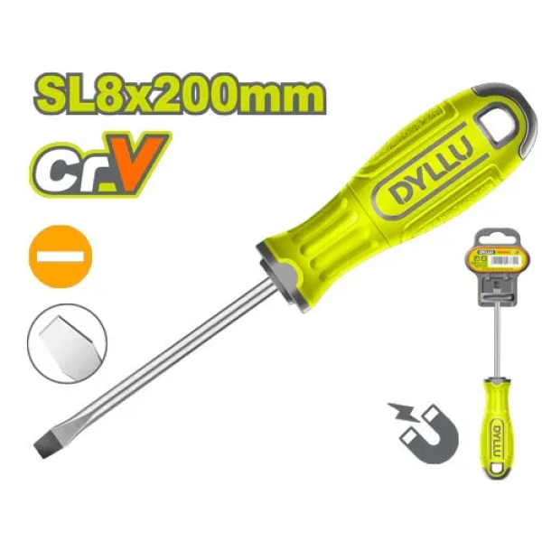 Surubelniță plată SL8*200mm DYLLU DTSD1288