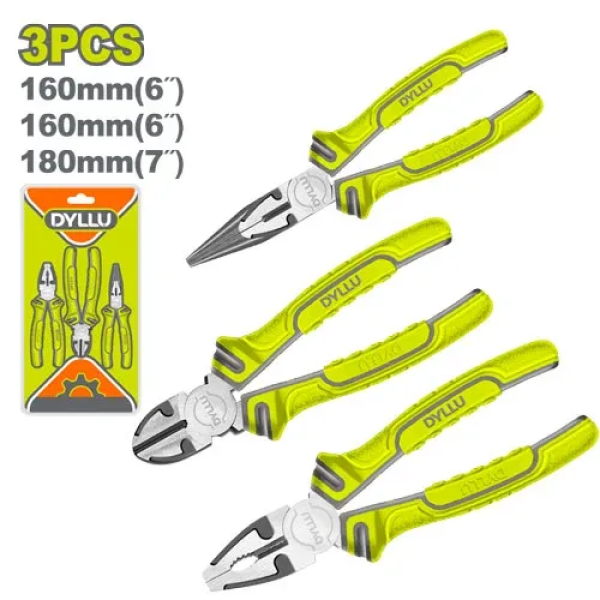 Set 3 clești combinați DYLLU DTPS0603