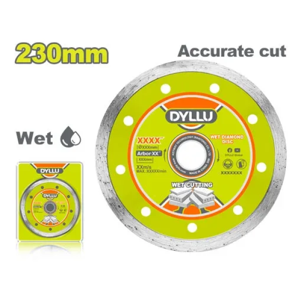 Disc diamant 230mm DYLLU DTDC2K05