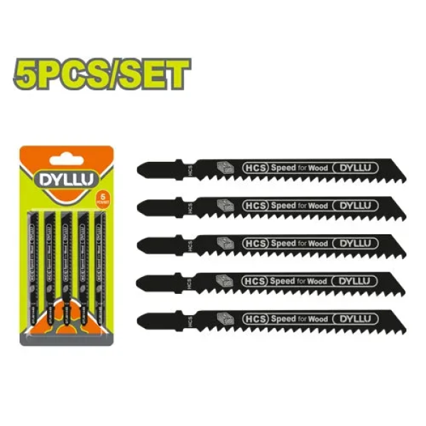 Set lame pentru ferestrău pendular lemn 5buc. DYLLU DTJB144D