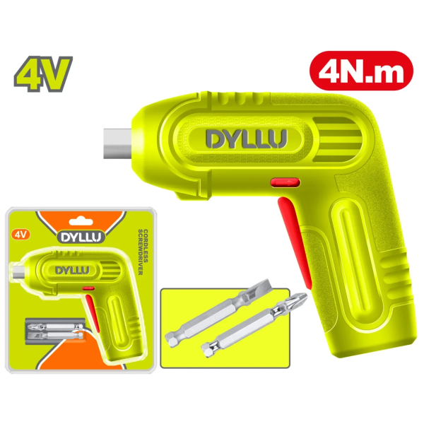 Mașina de înșurubat cu acumulator Li-Ion 4V DYLLU DTCV4628