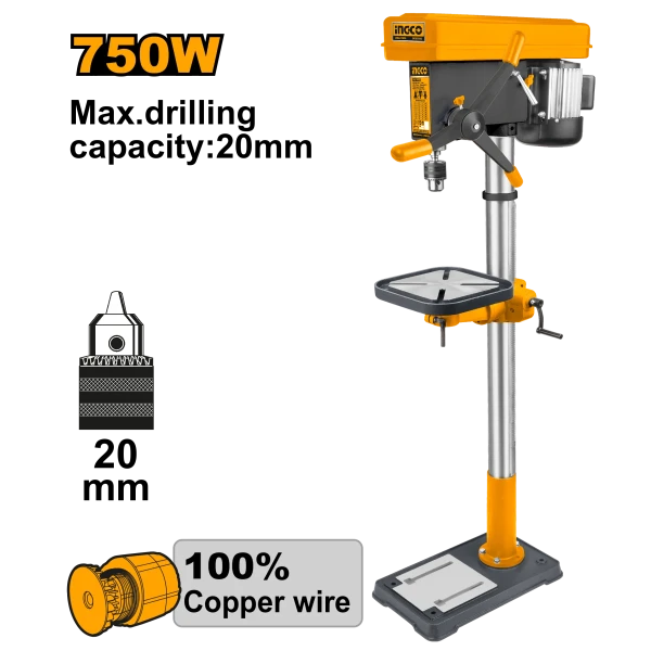 Strung de găurit 750W INGCO DP207505