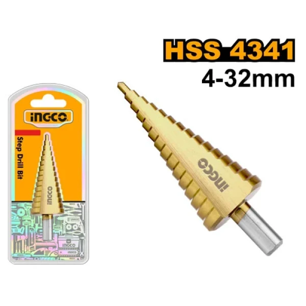 Сверло по металлу ступенчатое INGCO AKSDS43233