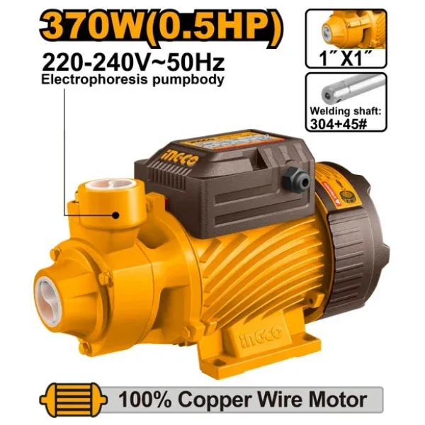 Pompa de apa de suprafata 370W INGCO VPM37068