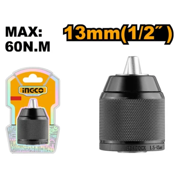 Mandrină cu percuție fără cheie 13mm INGCO KC13201 Mandrină cu percuție fără cheie 13mm INGCO KC13201