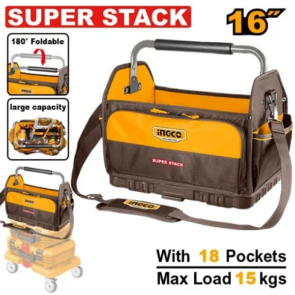 Geanta pentru scule 16″ INGCO HTBGL08