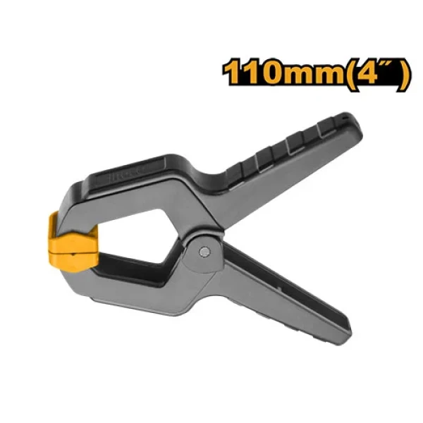 Clema cu arc pentru fixare, mini menghina, 11cm INGCO HQSC0204