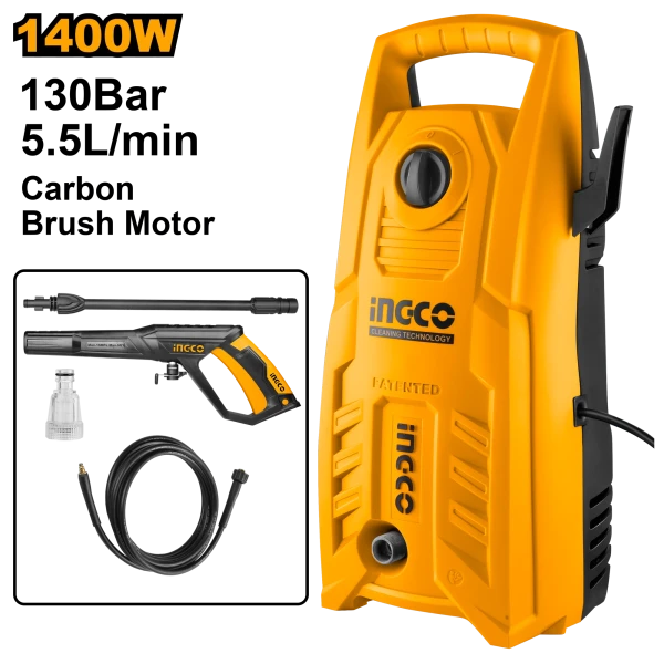 Мойка высокого давления 1400Вт INGCO HPWR14008