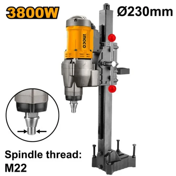 Mașină de găurit cu diamant 3800W INGCO DDM38001 Mașină de găurit cu diamant 3800W INGCO DDM38001