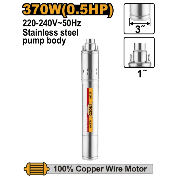 Насос погружной 370W INGCO SWP3701 Насос погружной 370W INGCO SWP3701