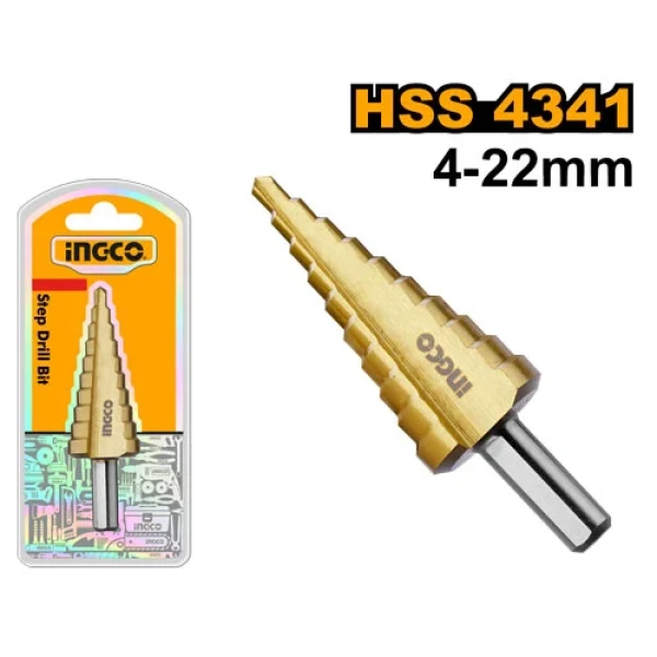 Сверло по металлу ступенчатое INGCO AKSDS42203