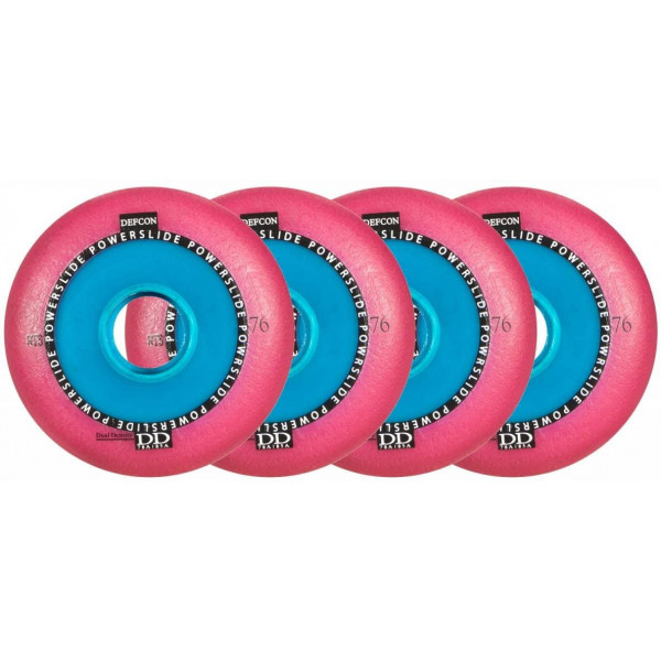 905243 PowerSlide Defcon RTS 76 mm ro ro roz 4 roți 905243 PowerSlide Defcon RTS 76 mm ro ro roz 4 roți
