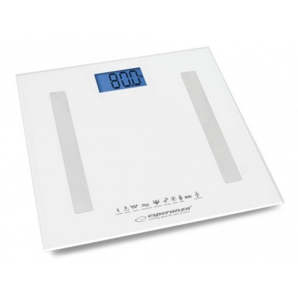 Cântar de podea Esperanza B FIT Bluetooth White (EBS016W) Cântar de podea Esperanza B FIT Bluetooth White (EBS016W)