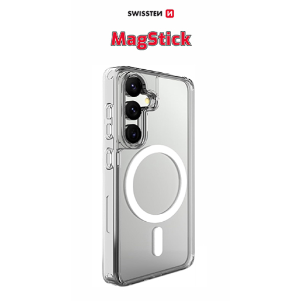 Clear Jelly MagStick SWISSTEN Transparent p/u Samsung Galaxy S25 Plus Clear Jelly MagStick SWISSTEN Transparent p/u Samsung Galaxy S25 Plus