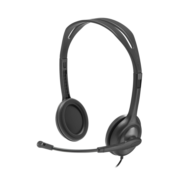 Наушники Logitech H111, 3,5 мини-джек, Черный Наушники Logitech H111, 3,5 мини-джек, Черный
