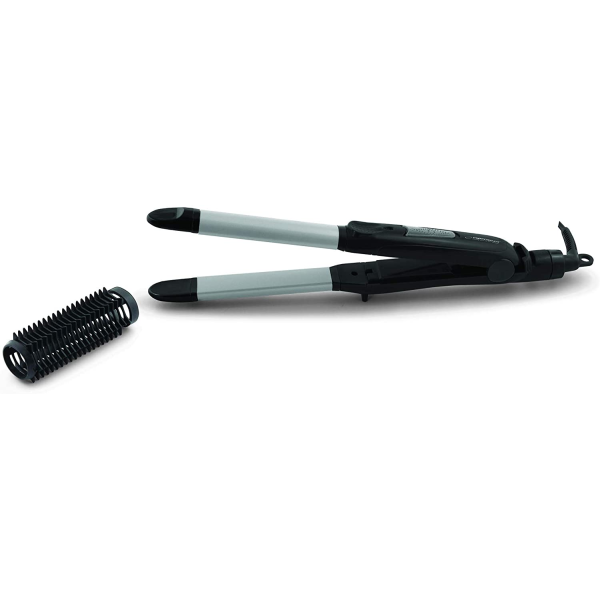 Îndreptător de păr Esperanza GLAMOUR EBP005, 45W, 2 în 1 îndreptător și ondulator de păr, Acoperire ceramică, Potrivit pentru ondularea părului, Placă flotantă Îndreptător de păr Esperanza GLAMOUR EBP005, 45W, 2 în 1 îndreptător și ondulator de păr, Acoperire ceramică, Potrivit pentru ondularea părului, Placă flotantă