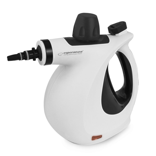Aparat de curățat cu aburi Esperanza ASALTO EHS008, Putere: 900-1050W, Capacitate boiler: 350 ml, Capacitate umplere apă: 250 ml Aparat de curățat cu aburi Esperanza ASALTO EHS008, Putere: 900-1050W, Capacitate boiler: 350 ml, Capacitate umplere apă: 250 ml