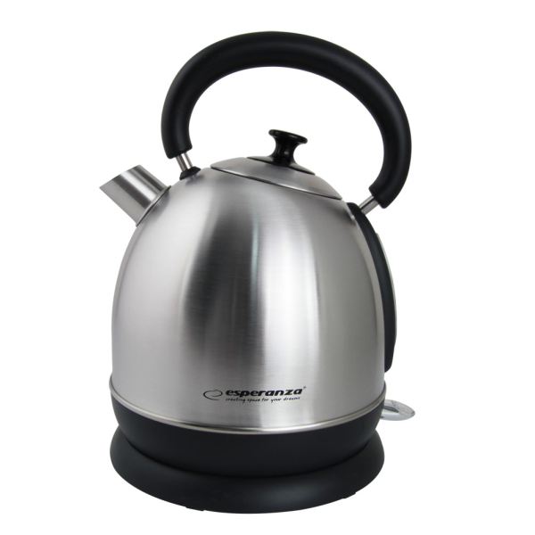 Cafetieră Esperanza DANUBE EKK032X, inox, 2200W, 1.8 l, Oprire automată după fierbere, Protecție la fierberea uscată, Element de încălzire ascuns, Lungimea Cafetieră Esperanza DANUBE EKK032X, inox, 2200W, 1.8 l, Oprire automată după fierbere, Protecție la fierberea uscată, Element de încălzire ascuns, Lungimea
