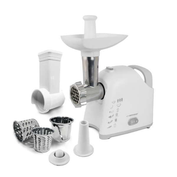 Râșniță de carne Esperanza WELLINGTON EKM033, cu răzătoare, 2200W Râșniță de carne Esperanza WELLINGTON EKM033, cu răzătoare, 2200W
