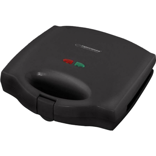 Сэндвичница Esperanza PORTABELLA EKT006K Черный 750W, 3 в 1 функции (сэндвичница, вафельница и гриль), автоматический контроль температуры, non Сэндвичница Esperanza PORTABELLA EKT006K Черный 750W, 3 в 1 функции (сэндвичница, вафельница и гриль), автоматический контроль температуры, non