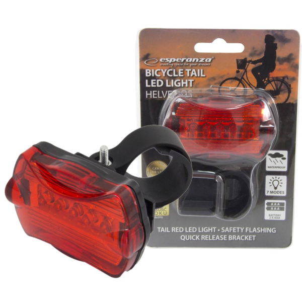 Lampa LED pentru bicicletă Esperanza EOT008 HELVETIOS Lampa LED pentru bicicletă Esperanza EOT008 HELVETIOS