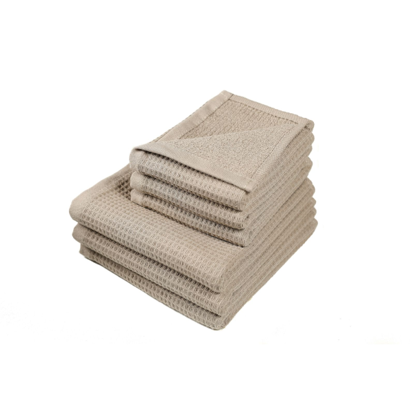 Полотенце из хлопка Livia 30x50 см, 500г/м2 Simply Taupe