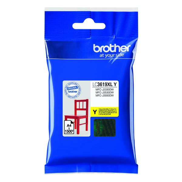 Оригинальные чернила Brother LC-3619XLY, желтые, 1500стр., Brother MFCJ2330, 3530, 3930 Оригинальные чернила Brother LC-3619XLY, желтые, 1500стр., Brother MFCJ2330, 3530, 3930