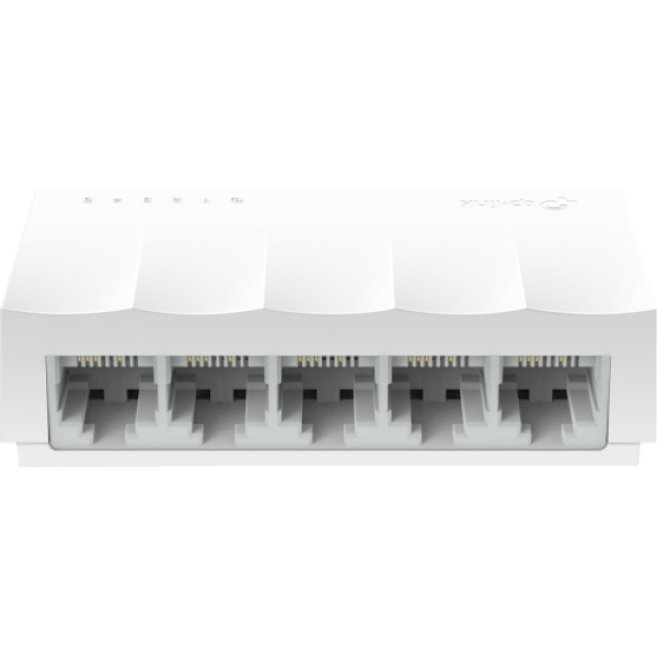TP-LINK LS1005 Switch mini Desktop cu 5 porturi 10/100M, 5 porturi RJ45 10/100M, Carcasă din plastic
