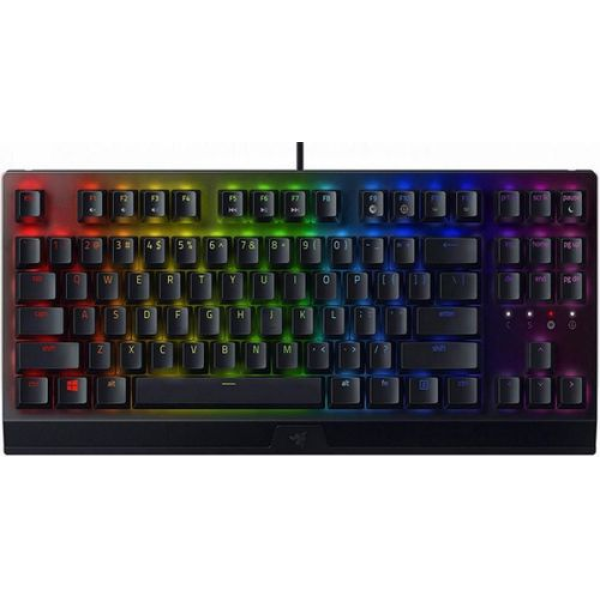 Tastatură RAZER BlackWidow V3 Tenkeyless (Switch Verde) - Dispunere Rusă Tastatură RAZER BlackWidow V3 Tenkeyless (Switch Verde) - Dispunere Rusă