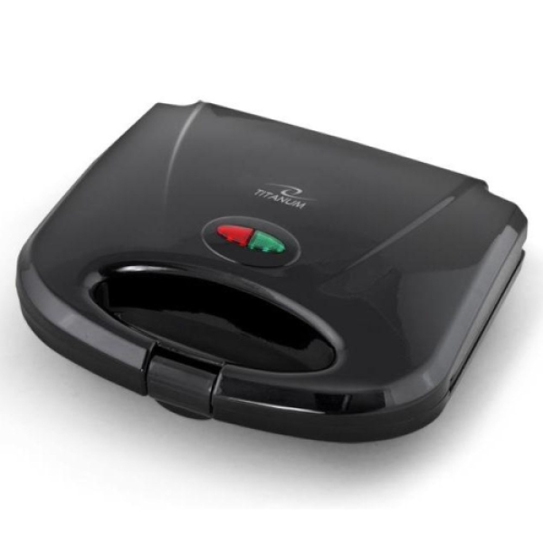 Сэндвичница TITANUM CASSEROLE TKT002K, 700W, автоматический контроль температуры, легкие в очистке нагревательные пластины, антипригарное покрытие Сэндвичница TITANUM CASSEROLE TKT002K, 700W, автоматический контроль температуры, легкие в очистке нагревательные пластины, антипригарное покрытие