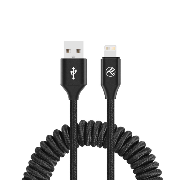 Cablu USB - Lightning, 3A, 1.8m, EXTENSIBIL Tellur Black TLL155396