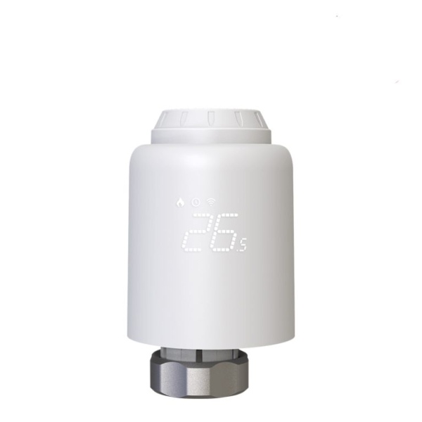 Термостатическая головка WiFi Tellur Smart, RVSH1, LED, Белый