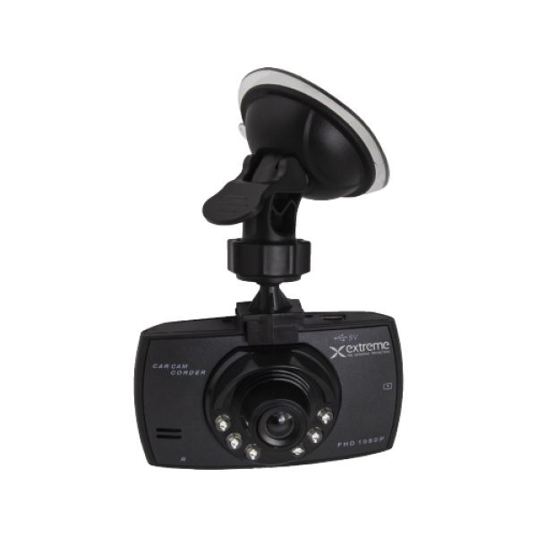 Видеорегистратор EXTREME GUARD XDR101, Full HD (1080p), угол обзора 120, LCD 2.4", детектор движения, поддерживает microSD до 32Gb, ИК-светодиод (ночной режим)
