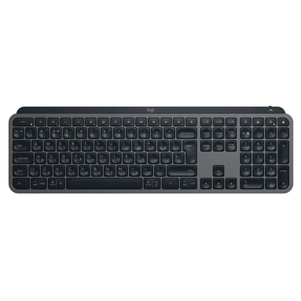 Logitech Беспроводная клавиатура MX Keys S, 2.4Ghz+BT, UKR, Графит