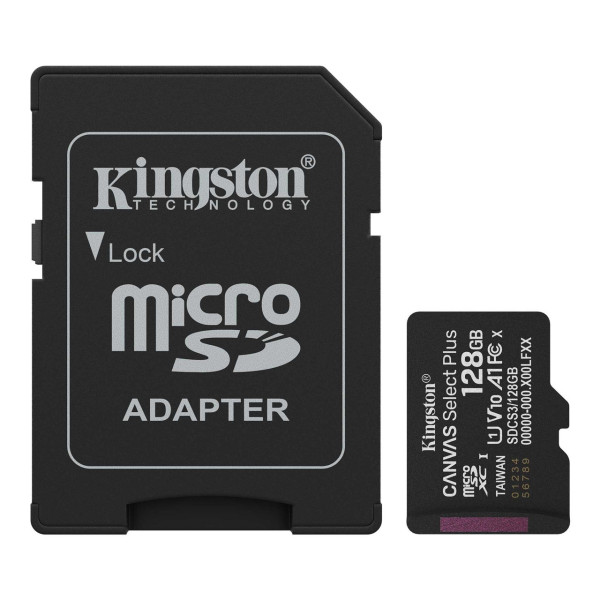 Card de memorie Kingston Select Plus MicroSD, 128GB, Class 10