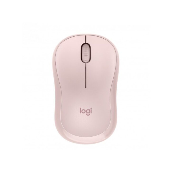 Mouse fără fir Logitech M240 Mouse Bluetooth silențios - ROZ - 2.4GHZ/BT - Interval DPI:400-4000, Pași de 100 DPI, Număr de butoane: 3 (Clic stânga/dreapta
